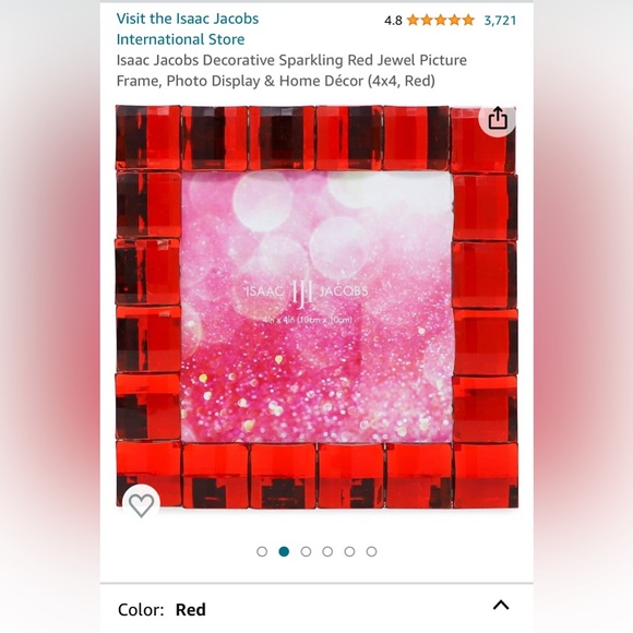 *NEW* Isaac Jacobs Jewel Frames (set of 2 - red and green) - Picture 5 of 8